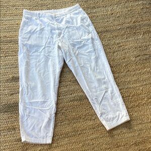 Uniqlo Men's White Corduroy Pants